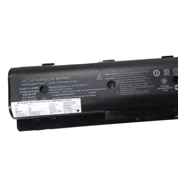 ⁦بطارية الكمبيوتر المحمول HP TPN-C123⁩ - الصورة ⁦3⁩