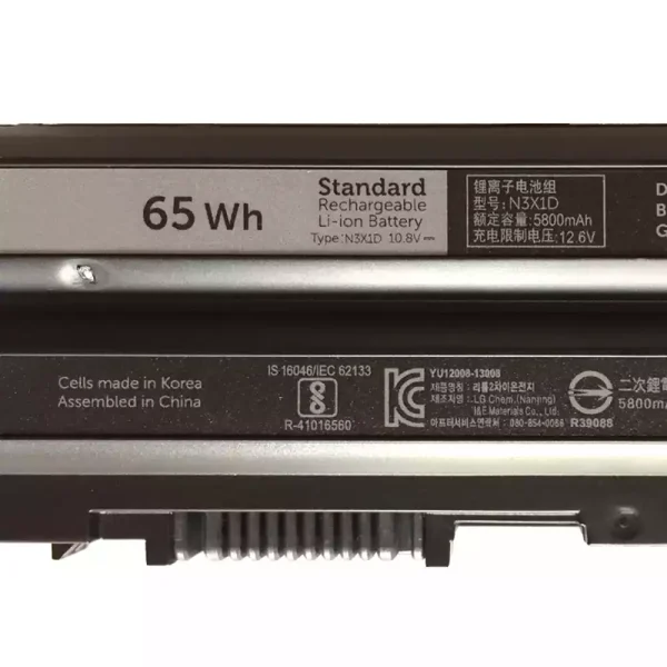 ⁦بطارية الكمبيوتر المحمول DELL Precision M2800⁩ - الصورة ⁦3⁩