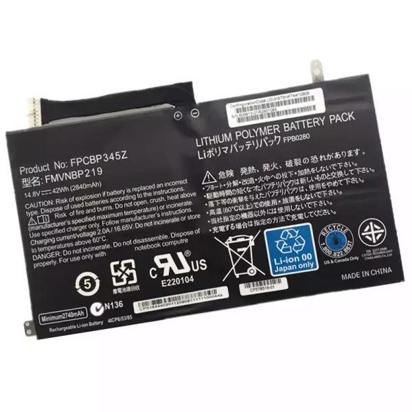 بطارية الكمبيوتر المحمول FUJITSU lifebook UH552