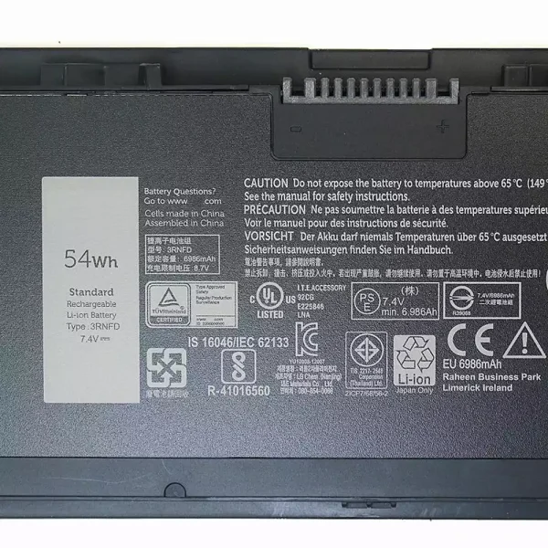 ⁦بطارية الكمبيوتر المحمول DELL Latitude E7440⁩ - الصورة ⁦3⁩