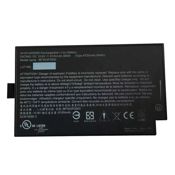 بطارية الكمبيوتر المحمول GETAC BP3S3P2900