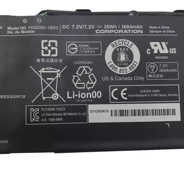 ⁦بطارية الكمبيوتر المحمول TOSHIBA Satellite L15W-B1302⁩ - الصورة ⁦3⁩