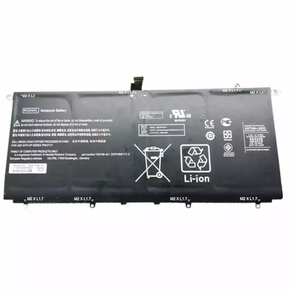 بطارية الكمبيوتر المحمول HP Spectre 13-3000，Spectre 13t-3000