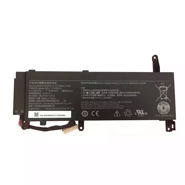 بطارية الكمبيوتر المحمول XIAOMI Mi Gaming G15B01W