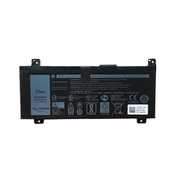 بطارية الكمبيوتر المحمول DELL PWKWM