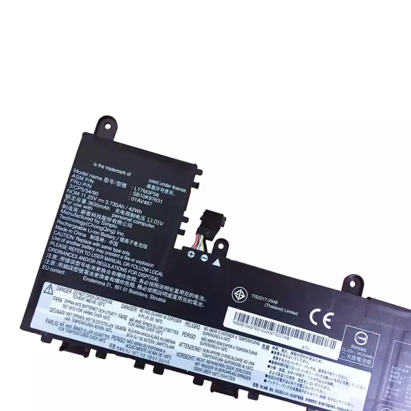⁦بطارية الكمبيوتر المحمول Lenovo L17M3P56,L17L3P56⁩ - الصورة ⁦3⁩