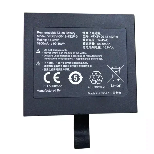 بطارية الكمبيوتر المحمول GETAC VFXSV-00-12-4S2P-0,VFXSV-0