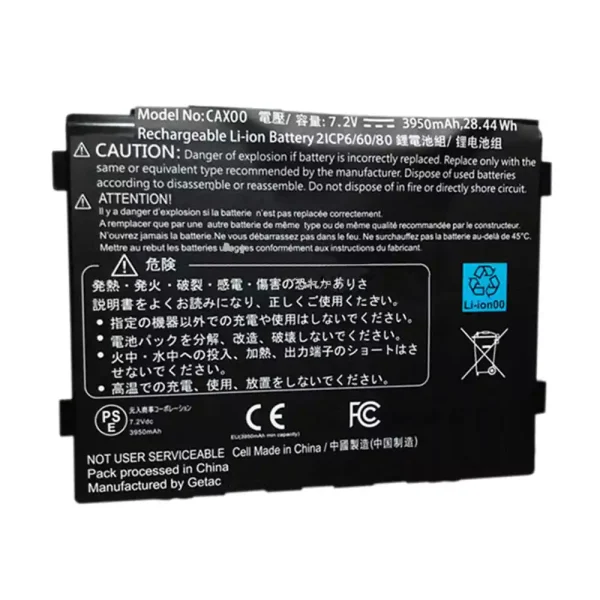 بطارية الكمبيوتر المحمول Getac CAX00,CAXOO