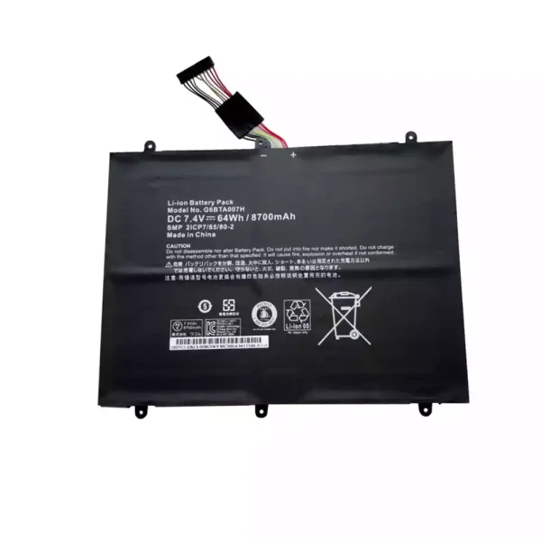 بطارية الكمبيوتر المحمول WiTBAT G6BTA007H