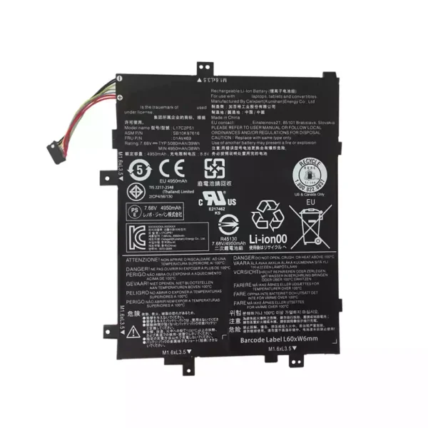 بطارية الكمبيوتر المحمول LENOVO L17C2P51,L17S2P51