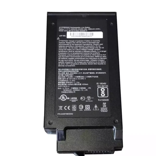 بطارية الكمبيوتر المحمول GETAC S410,S410 Semi-Rugged