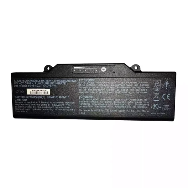 بطارية الكمبيوتر المحمول Getac BP2S2P2600(S),441814800016