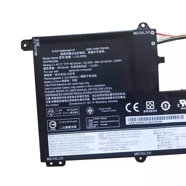 ⁦بطارية الكمبيوتر المحمول LENOVO L15M3PB0⁩ - الصورة ⁦3⁩