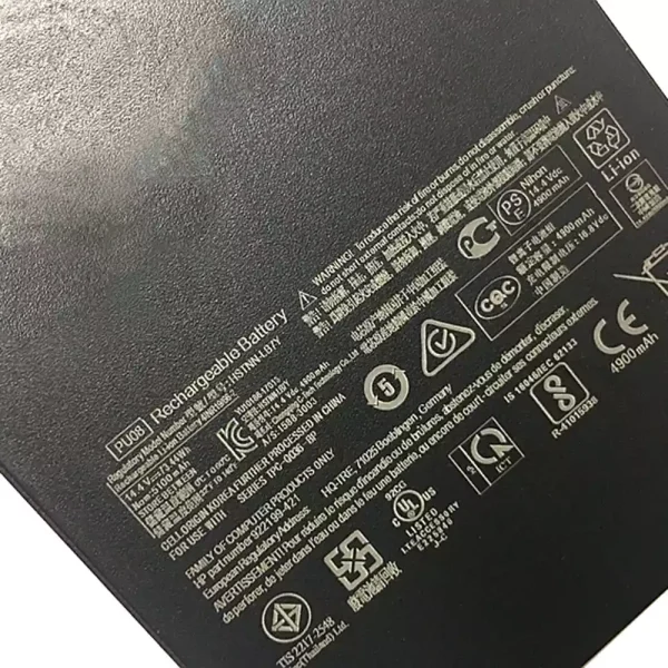 ⁦بطارية الكمبيوتر المحمول HP Z VR Backpack G1 Workstation⁩ - الصورة ⁦3⁩