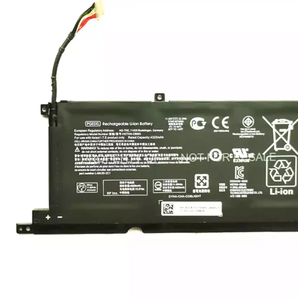 ⁦بطارية الكمبيوتر المحمول HP Spectre X360 15-ap063nr,Spectre x360 15t-ap000,Spectre x360 15t-ap000⁩ - الصورة ⁦3⁩