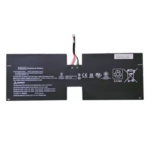 بطارية الكمبيوتر المحمول HP TouchSmart 15-4000eg,TouchSmart 15t-4000