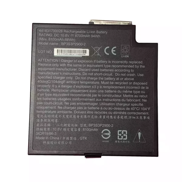 بطارية الكمبيوتر المحمول GETAC BP3S3P2900-2