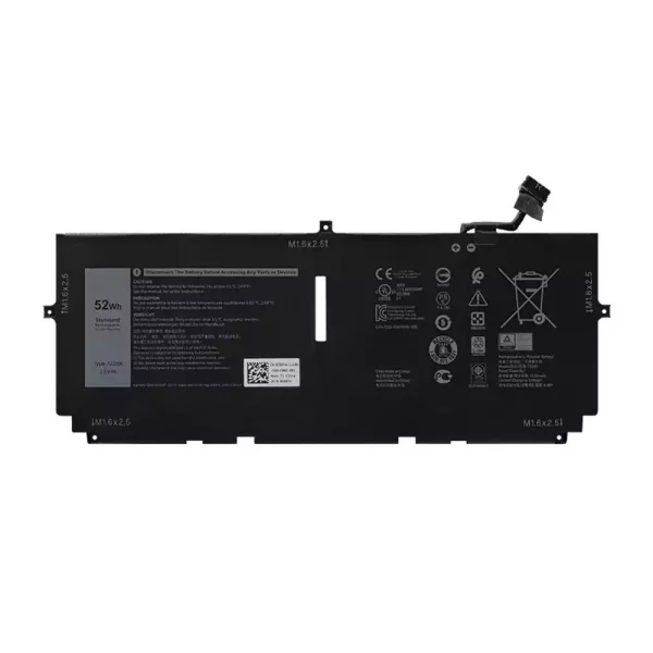بطارية الكمبيوتر المحمول DELL 2XXFW,FP86V,WN0N0