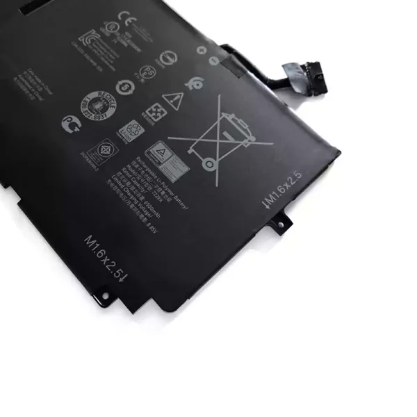 ⁦بطارية الكمبيوتر المحمول DELL 2XXFW,FP86V,WN0N0⁩ - الصورة ⁦4⁩