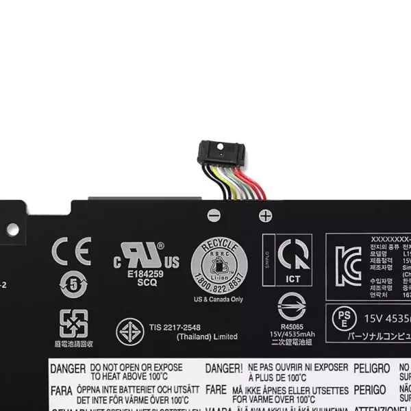 ⁦بطارية الكمبيوتر المحمول LENOVO L19C4PF1 L19L4PF1 L19M4PF1⁩ - الصورة ⁦4⁩