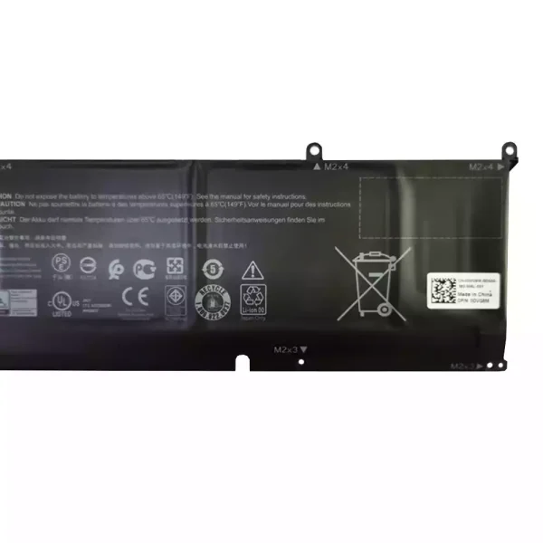⁦بطارية الكمبيوتر المحمول DELL XPS 15 9500, XPS 15-9500-R1505S, XPS 15-9500-R1845S, XPS 15-9500-R1845TS, XPS 15-9500-R1945TS⁩ - الصورة ⁦4⁩