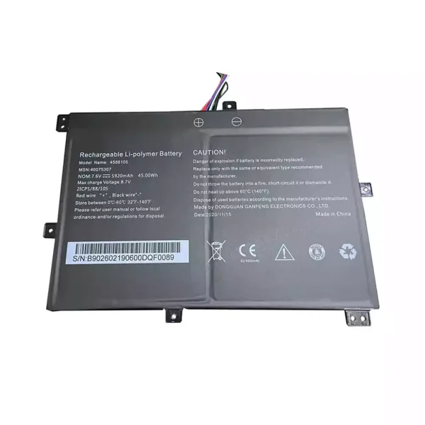 بطارية الكمبيوتر المحمول 4588105 40075307 40069191 MEDION MD63410 MD61266 S4401 S4402