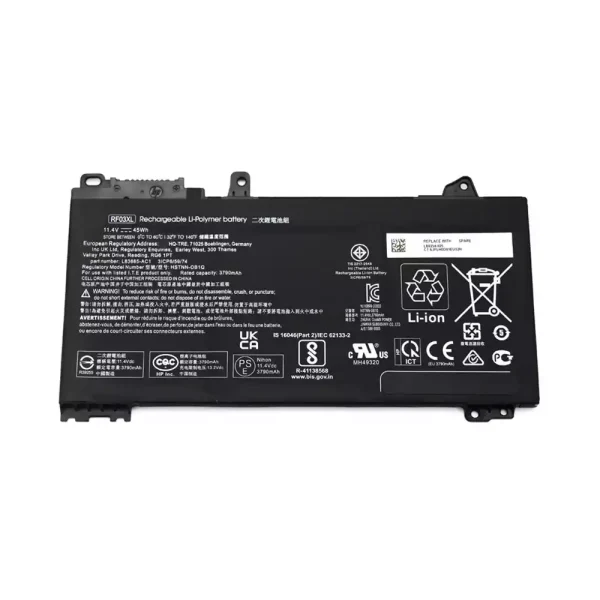 بطارية الكمبيوتر المحمول HP RF03XL
