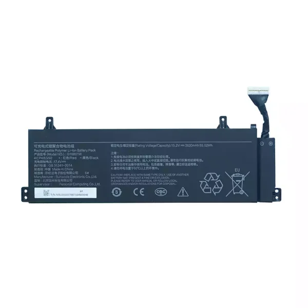 بطارية الكمبيوتر المحمول XIAOMI G16B01W,Redmi G 16.1