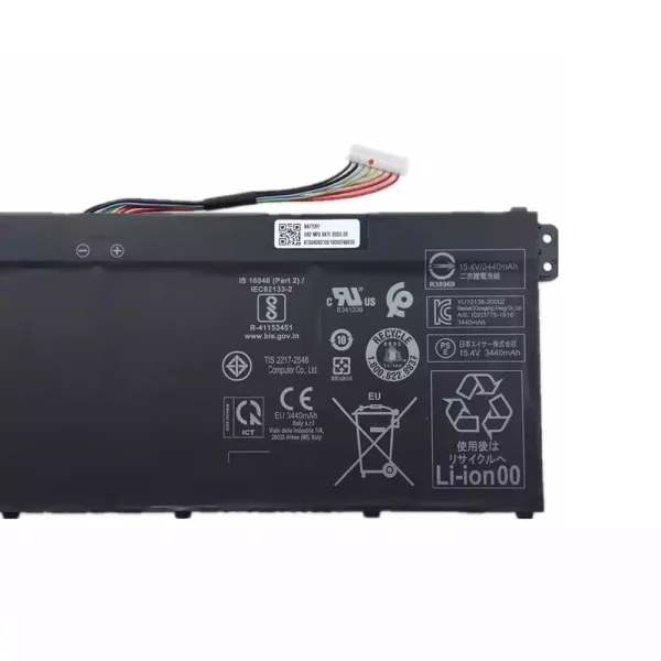 ⁦بطارية الكمبيوتر المحمول ACER Aspire 5 A515-43 Aspire SF314-42⁩ - الصورة ⁦4⁩