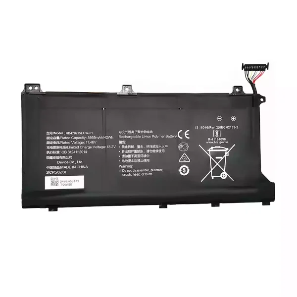 بطارية الكمبيوتر المحمول HUAWEI HB4792J5ECW-31 HB4792J5ECW-31C