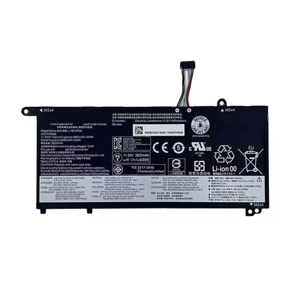 بطارية الكمبيوتر المحمول LENOVO L19C3PDA L19L3PDA L19D3PDA L19M3PDA