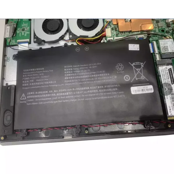 بطارية الكمبيوتر المحمول W15 B15 20200327