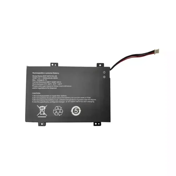 بطارية الكمبيوتر المحمول SHT 4870103-2S EVOO EV-A-156-1