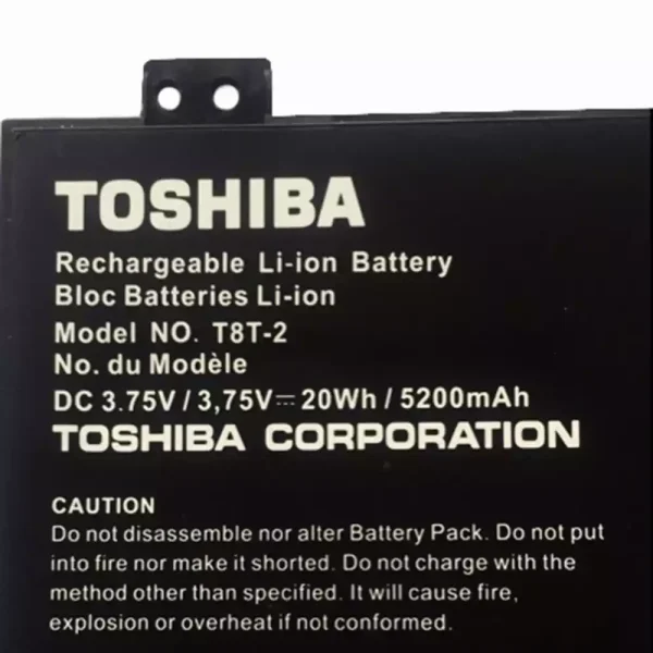 ⁦بطارية الجهاز اللوحي TOSHIBA T8T-2⁩ - الصورة ⁦3⁩