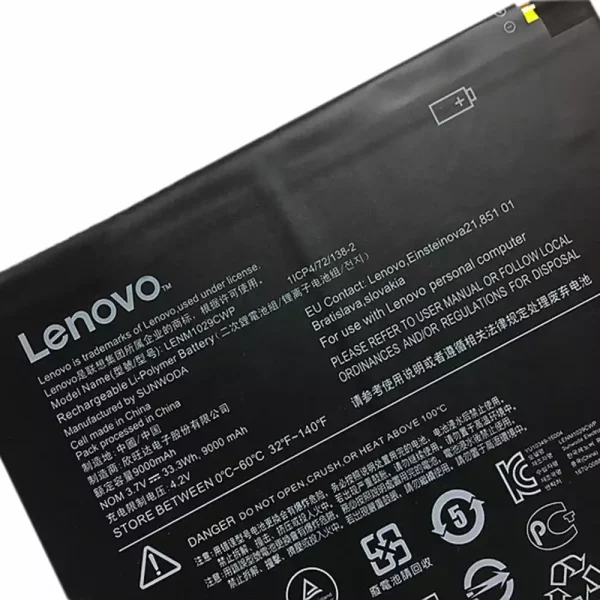 ⁦بطارية الجهاز اللوحي LENOVO 5B10L60476⁩ - الصورة ⁦3⁩