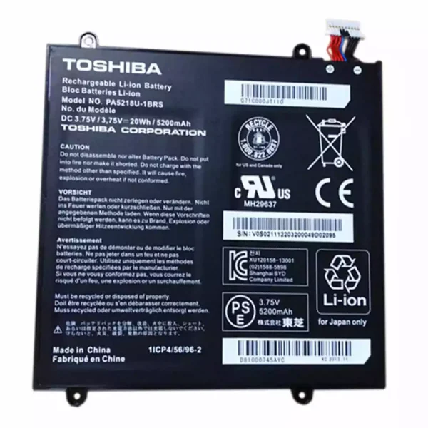 بطارية الجهاز اللوحي TOSHIBA PA5218U-1BRS