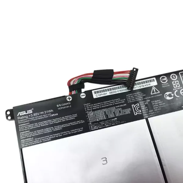 ⁦بطارية الجهاز اللوحي ASUS C12N1432⁩ - الصورة ⁦3⁩