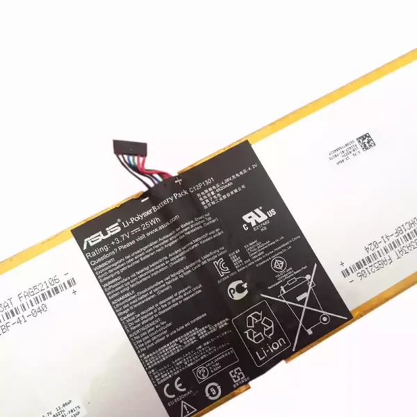 ⁦بطارية الجهاز اللوحي ASUS C12P1301⁩ - الصورة ⁦3⁩