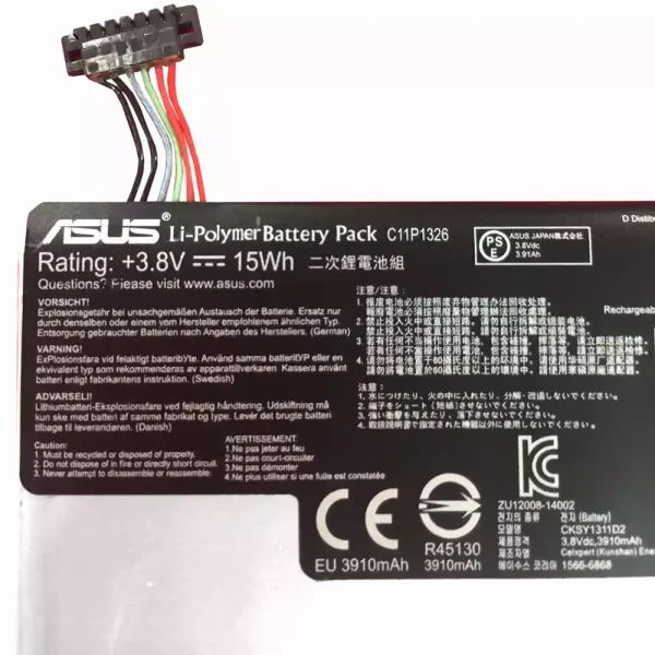 ⁦بطارية الجهاز اللوحي ASUS C11P1326⁩ - الصورة ⁦3⁩