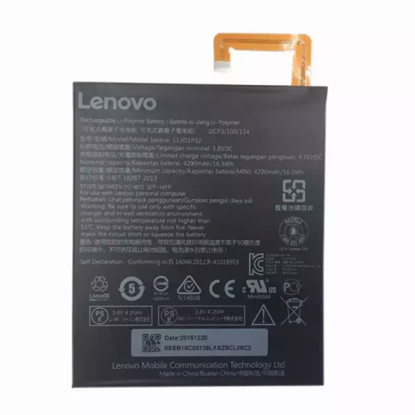 بطارية الجهاز اللوحي LENOVO L13D1P32