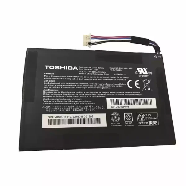 بطارية الجهاز اللوحي TOSHIBA PA5183U-1BRS