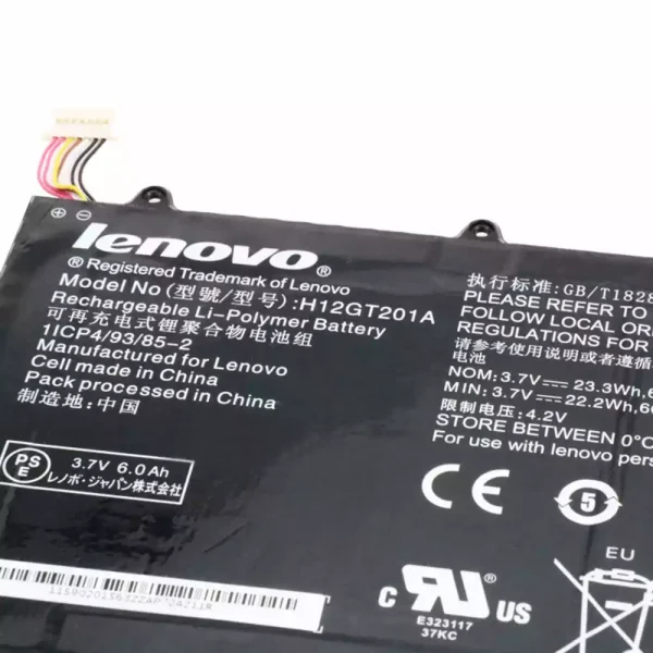 ⁦بطارية الجهاز اللوحي LENOVO H12GT201A⁩ - الصورة ⁦3⁩