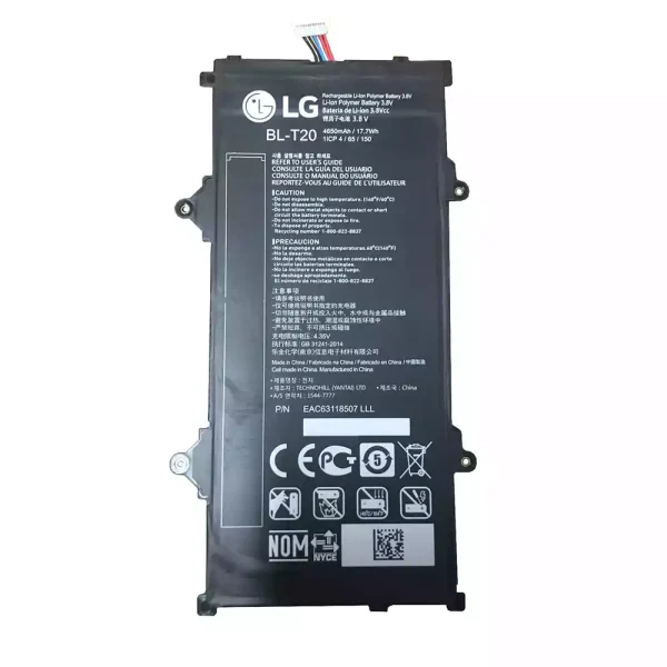 بطارية الجهاز اللوحي LG BL-T20,V520 V521