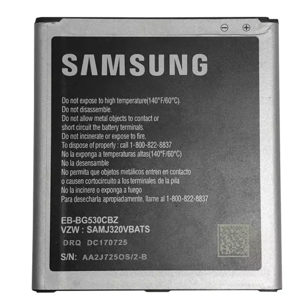 بطارية الهاتف الذكي EB-BG530CBU EB-BG530CBZ ينطبق على SAMSUNG Galaxy Grand Prime SM-G530