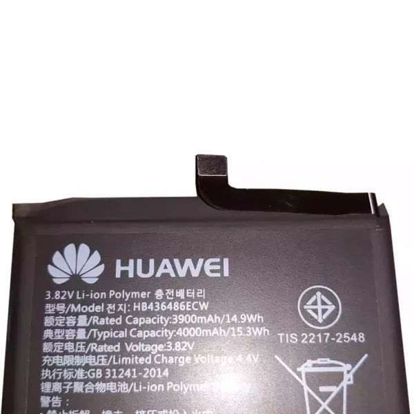 ⁦بطارية الهاتف الذكي HB436486ECW ينطبق على Huawei mate 10,mate 10 Pro,mate 10 lite,P20 Pro⁩ - الصورة ⁦3⁩