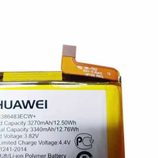 ⁦بطارية الهاتف الذكي HB386483ECW+ ينطبق على Huawei G9 Plus,Honor 6X,Maimang 5⁩ - الصورة ⁦3⁩