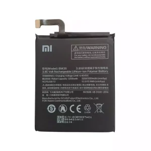 بطارية الهاتف الذكي BM39 ينطبق على Xiaomi Mi 6