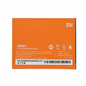بطارية الهاتف الذكي BM45 ينطبق على Xiaomi Redmi Hongmi Note 2