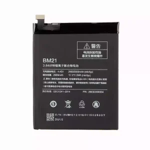 بطارية الهاتف الذكي BM21 ينطبق على Xiaomi Mi Note