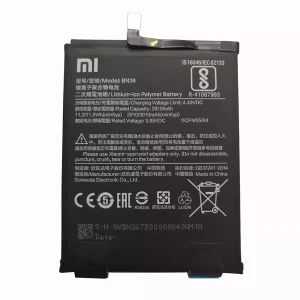بطارية الهاتف الذكي BN36 ينطبق على Xiaomi Mi 6X